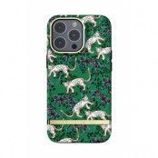 Richmond & Finch iPhone 13 Pro Skal Grön Leopard