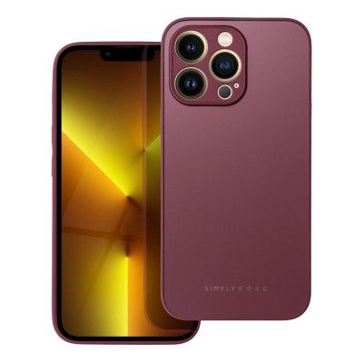 Roar Matte Glass Skal för iPhone 13 Pro claret