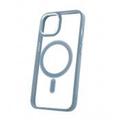 Satin Clear Mag fodral iPhone 13 Pro blått - Slitstarkt Skydd