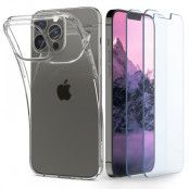 Spigen Crystal Pack Skal iPhone 13 Pro - Crystal Clear