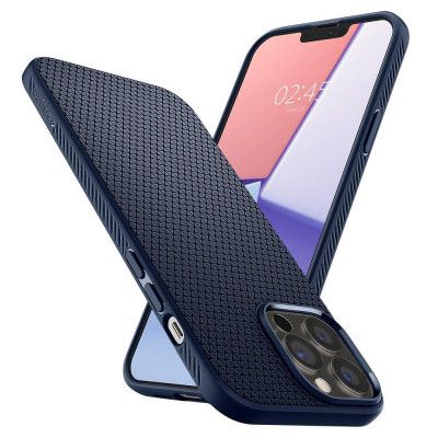 Spigen iPhone 13 Pro Skal Liquid Air - Navy Blå