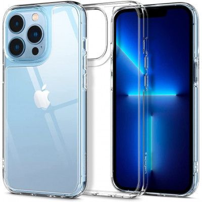 Spigen Quartz Hybrid iPhone 13 Pro - Crystal Clear