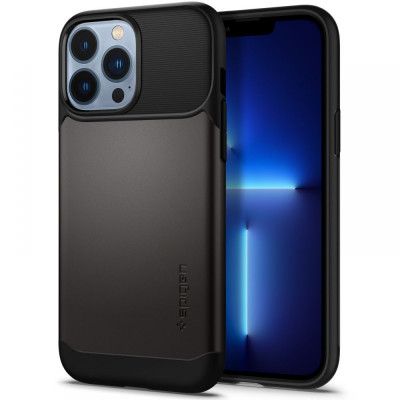 Spigen Slim Armor Magsafe Skal iPhone 13 Pro - Gunmetal