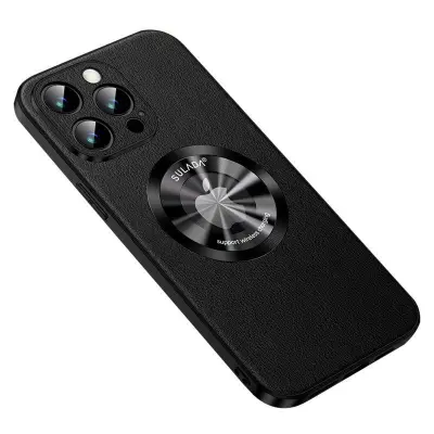 SULADA iPhone 13 Pro Mobilskal Anti-drop PU Läder Svart