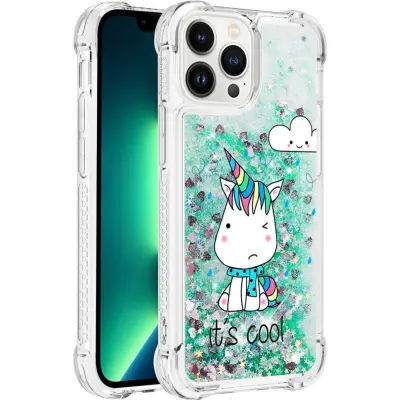Trolsk Liquid Glitter Case - It's Cool (iPhone 13 Pro)