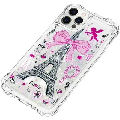 Trolsk Liquid Glitter Case - Paris (iPhone 13 Pro)