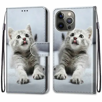 Trolsk Playful Kitten Wallet (iPhone 13 Pro)