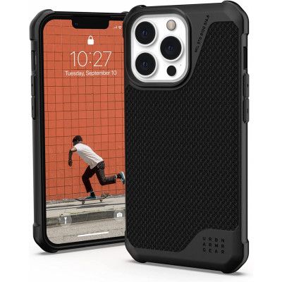 UAG Metropolis LT Skal iPhone 13 Pro - Kevlar Svart