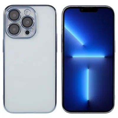 X-LEVEL iPhone 13 Pro Mobilskal TPU+PC Blå med Kameraskydd