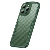 XUNDD Mobilskal till iPhone 13 Pro Carbon Fiber Grön 6.1 tum