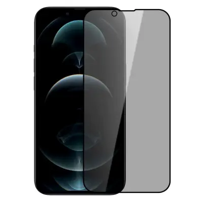 [1-PACK] Privacy Härdat Glas Skärmskydd iPhone 13 / 13 Pro - Svart