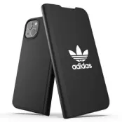 Adidas iPhone 13 Plånboksfodral BASIC - Svart/Vit