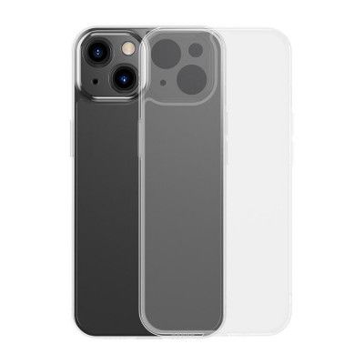 Baseus Frosted Glasskydd Skal iPhone 13 - Transparent