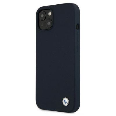 BMW Silicone Signature Skal iPhone 13 -  Navy Blå