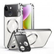 BOOM iPhone 13 Mobilskal Magsafe Metall Frame - Silver