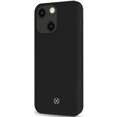Celly Cromo Soft Rubber Case (iPhone 13) - Svart