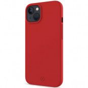 CELLY Planet Soft TPU Skal iPhone 13 - Röd