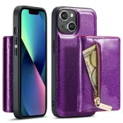 DG.MING M3 Series Mobilskal för iPhone 13 6.1 tum Lila