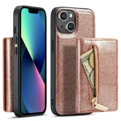 DG.MING M3 Series Mobilskal för iPhone 13 6.1 tum - Roséguld