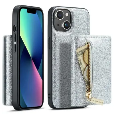 DG.MING M3 Series Mobilskal för iPhone 13 6.1 tum Silver