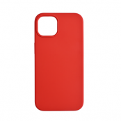 Essentials iPhone 13 Mobilskal Silicone - Röd