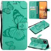 Fjärilar Plånboksfodral iPhone 13 - Turkos