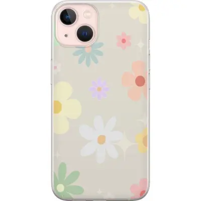 Mobilskal till Apple iPhone 13 med fejdande blommor