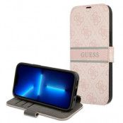 Guess 4G Stripe Fodral iPhone 13 - Rosa