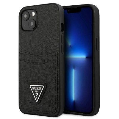 GUESS iPhone 13 Skal Original Faceplate - Svart