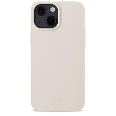 Holdit iPhone 13 Skal Silicone - Light Beige