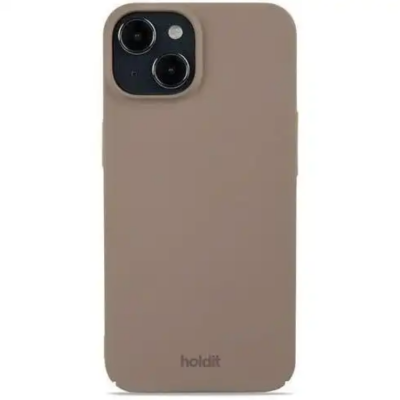 Holdit iPhone 13/14 Mobilskal Slim - Mocha Brun