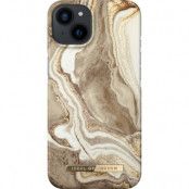 iDeal of Sweden Fashion Skal iPhone 13 - Gyllene Sand Marble