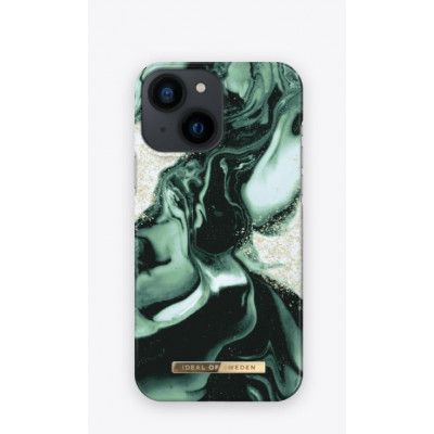 iDeal of Sweden Fashion Skal iPhone 13 - Golden Olive Marble