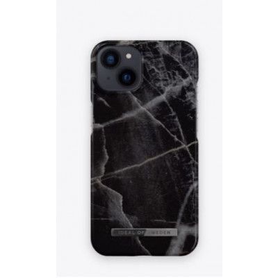 iDeal of Sweden Fashion Skal iPhone 13 - Svart Thunder Marble