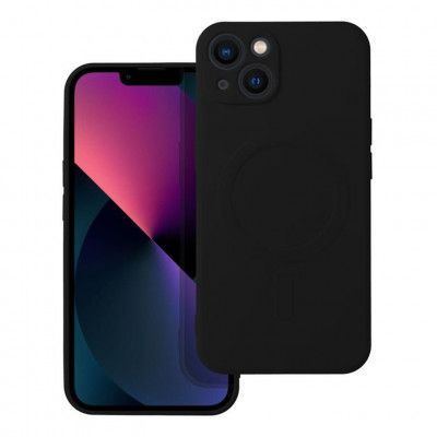 iPhone 13 Magsafe Skal Silikon - Svart