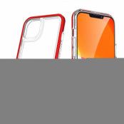 iPhone 13 Skal Clear 3in1 - Röd