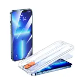 Joyroom iPhone 13/13 Pro Härdat glas med Monteringssats - Transparent
