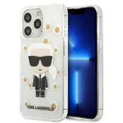 Karl Lagerfeld Flower Ikonik Karl iPhone 13/13 Pro 6.1" - Transparent