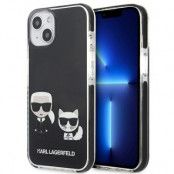 Karl Lagerfeld TPE Karl & Choupette Skal iPhone 13 - Svart