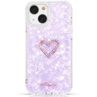 Kingxbar Epoxy Series Skal iPhone 13 - Lila