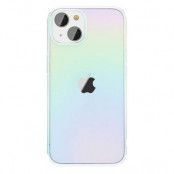 Kingxbar Nebula Series Skal iPhone 13 - Rainbow Vit