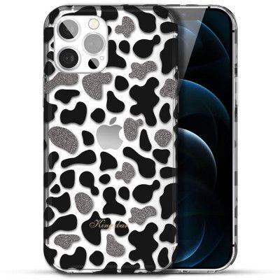 Kingxbar Wild Series Skal iPhone 13 - Cow