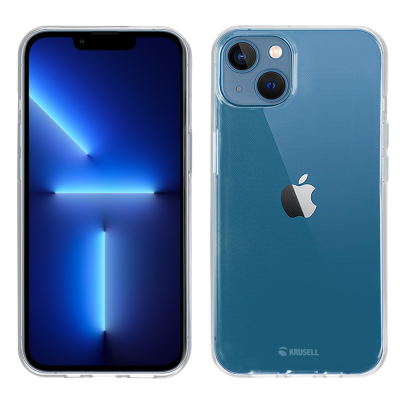 Krusell iPhone 13 Skal Soft - Transparent