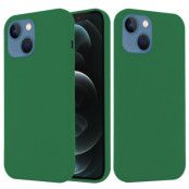 MagSafe Liquid Silicone Skal iPhone 13 - Grön
