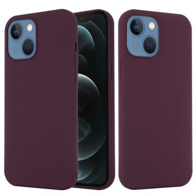 MagSafe Liquid Silicone Skal iPhone 13 - Maroon
