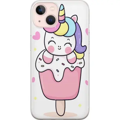 Mobilskal till Apple iPhone 13 med Glad enhörning