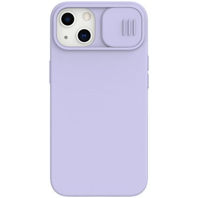 Nillkin CamShield Silky Silikon Skal iPhone 13 - Lila