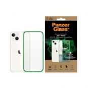 PanzerGlass iPhone 13/14/15 Mobilskal Antibacterial - Transparent/Grön