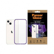 PanzerGlass iPhone 13/14/15 Mobilskal Antibacterial - Transparent/Lila