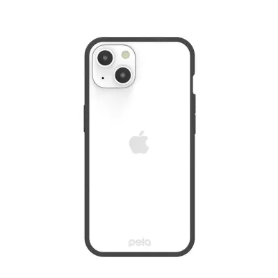 Pela Clear Eco-Friendly Case (iPhone 13) - Svart
